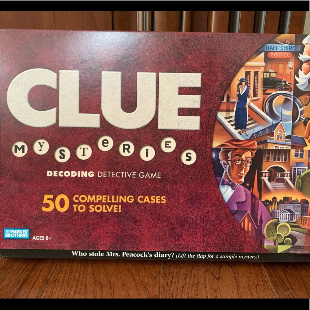Clue game and Othello! Quarantine fun